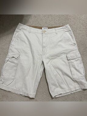 OTB Men's Cargo Shorts - Cream